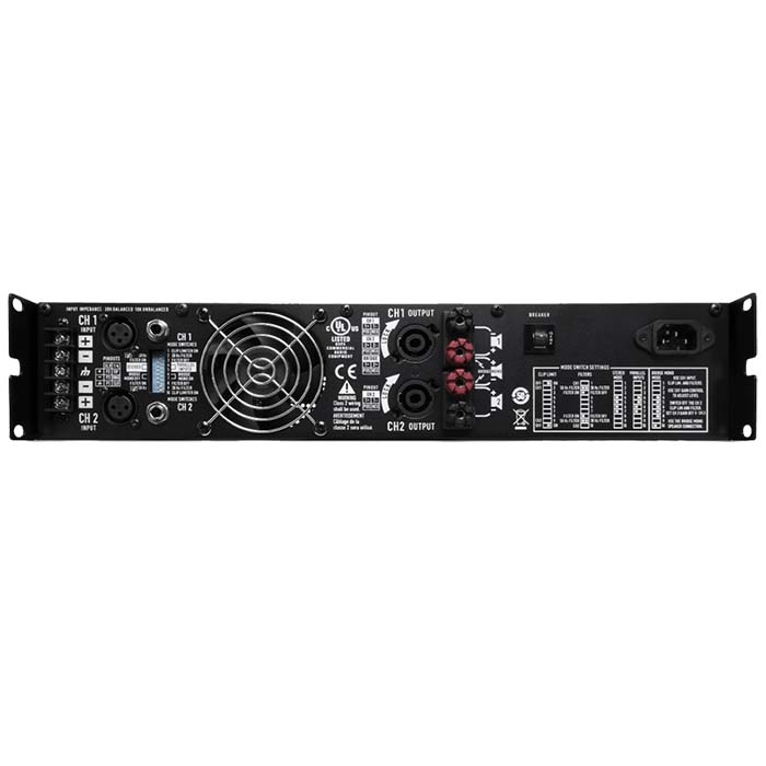 Amplificador Qsc RMX2450A 2400W A 2 Ohms vista 2 JFM Technology Amplificador qsc rmx2450a 2400w a 2 ohms vista 2