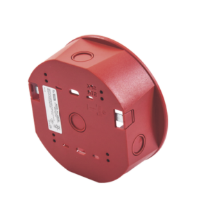 SYSTEM SENSOR SBB-CRL Caja de Montaje en Techo, para Sirena, Color Rojo, Nuevo Diseño Moderno y Elegante