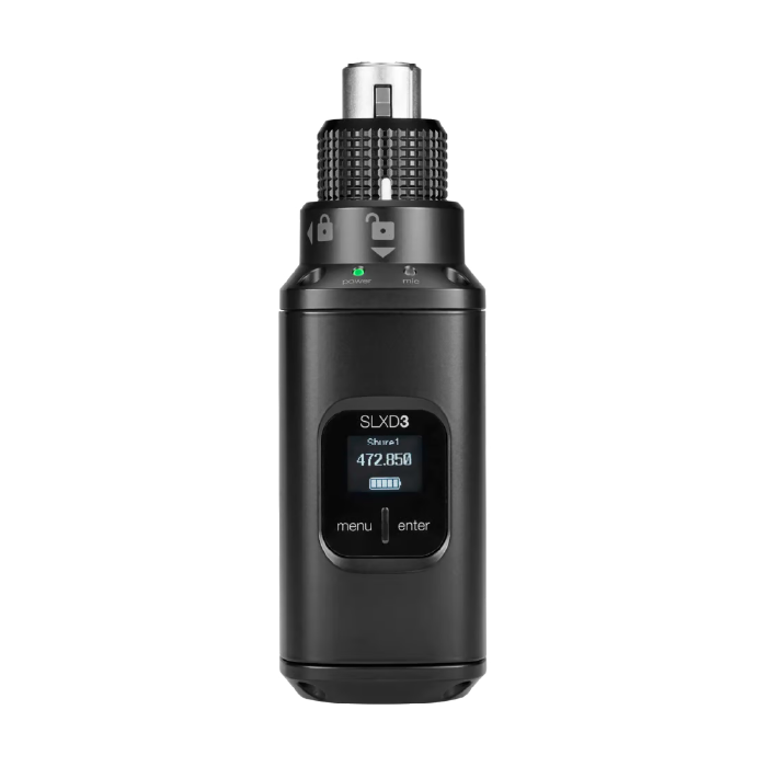 Transmisor Plug ON SLXD3 DE Shure JFM Technology Transmisor Plug ON SLXD3 DE Shure