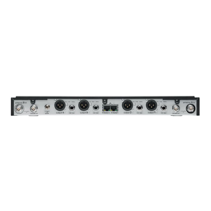 Receptor Cuádruple SLXD4QDAN+ DE Shure vista 2 JFM Technology Receptor Cuádruple SLXD4QDAN+ DE Shure vista 2