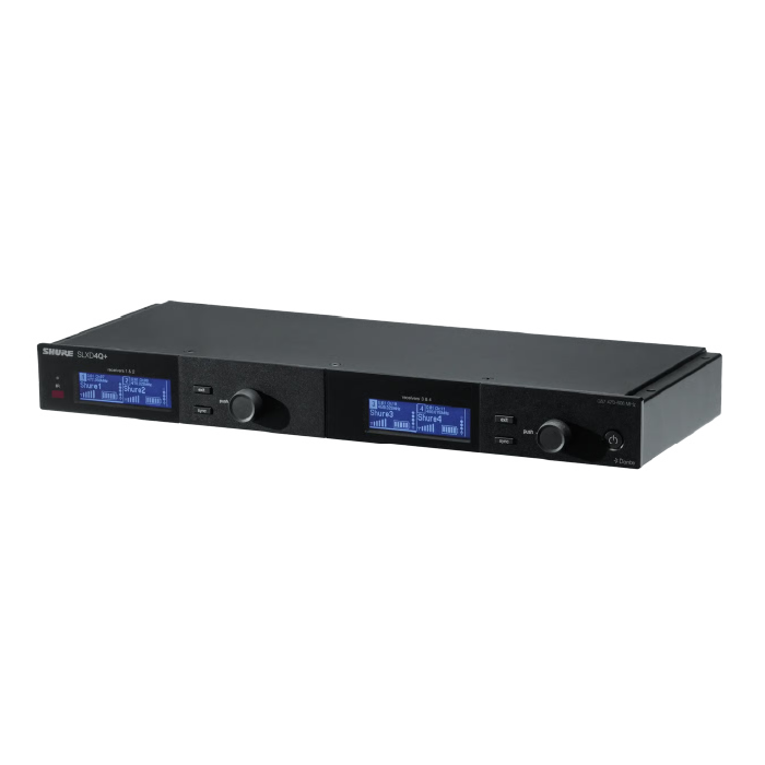 Receptor Cuádruple SLXD4QDAN+ DE Shure vista 3 JFM Technology Receptor Cuádruple SLXD4QDAN+ DE Shure vista 3