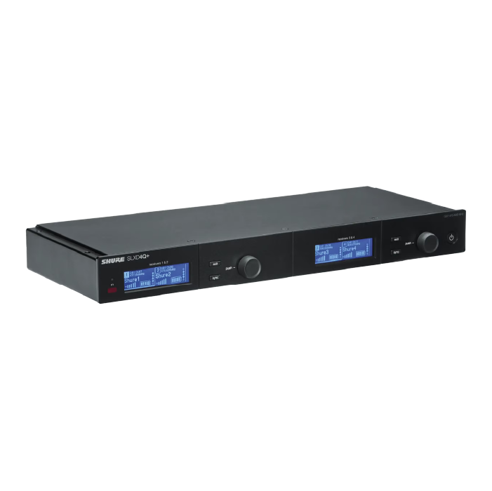 Receptor Cuádruple SLXD4Q+ DE Shure vista 5 JFM Technology Receptor Cuádruple SLXD4Q+ DE Shure vista 5