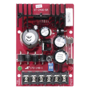 ENFORCER SECOLARM ST-2406-5AQ Fuente de Alimentación y Cargador / 6 o 12 o 24 Vcd / 4.0 A Continuo / Protección contra corto circuito