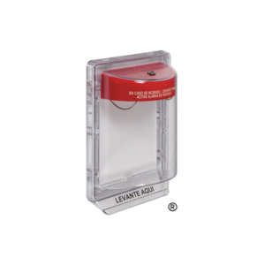 STI STI-1200-ES Stopper II® de Policarbonato Super Resistente / sin Sirena / Montaje a Ras / Español