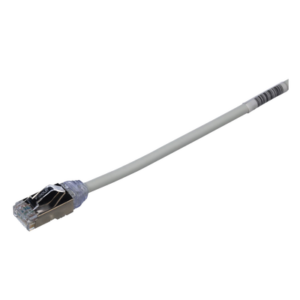 PANDUIT STP28X2MIG Patch Cord Cat6A, Diametro Reducido 28 AWG, Blindado S/FTP, CM/LS0H, 2 m, Color Gris