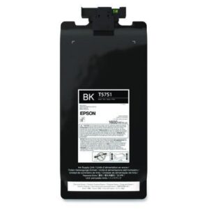 Black epson ink bottle labeled bk t57s1 1600 ml for printers