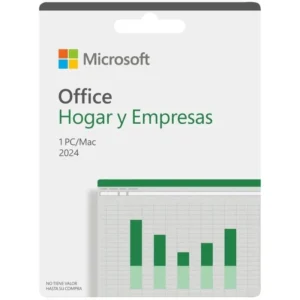 Microsoft Office Hogar y Empresa 2024 — Licencia Perpetua para 1 PC o Mac