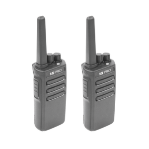 TXPRO TX500DUO Duo de Radios Portatiles VHF, 5W de Potencia, Scrambler de Voz, Alta Cobertura, 136-174 MHZ