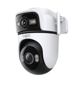 Control de Acceso TP Link Outdoor Dual Lens PanTilt Security Camera