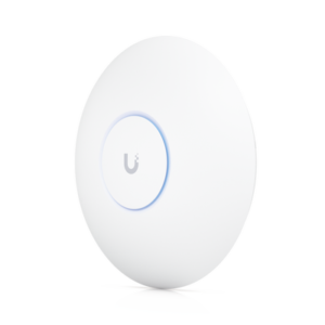 UBIQUITI U7-PRO-MAX Access Point UniFi U7 Pro Max con 8 streams espaciales / para Techo o Pared / Tribanda (2.4/5/6GHz) / Radio Dedicado a Escaneo Espectral / Puerto 2.5 GbE / +500 clientes / POE+ (No incluido) / Para alta densidad de usuarios en escenarios exigentes