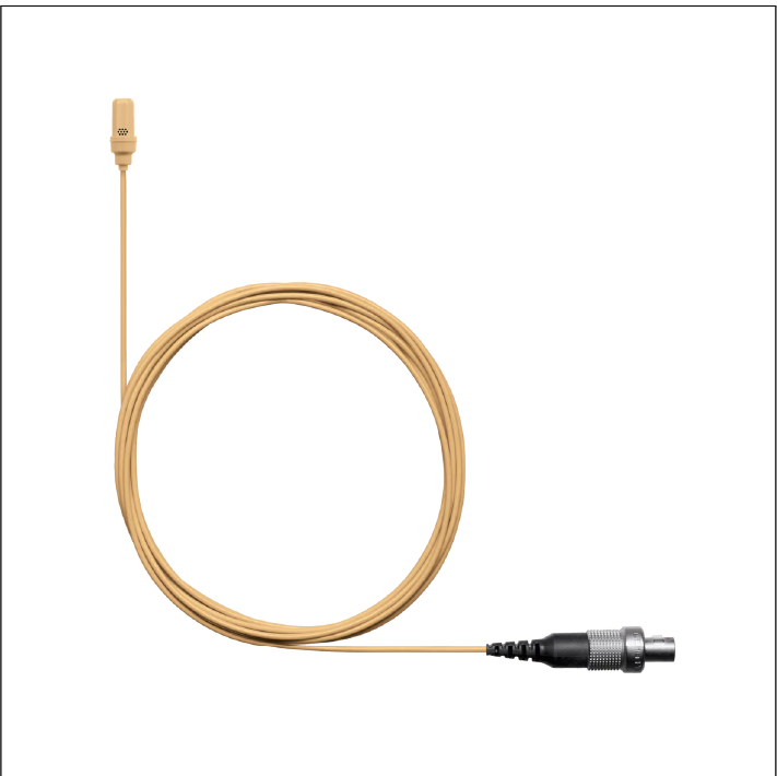 Mic DE Solapa Uniplex Shure UL4BCMTQG Cacao vista 2 JFM Technology Mic de solapa uniplex shure ul4bc mtqg cacao vista 2