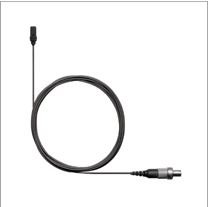 Mic DE Solapa Uniplex Shure UL4BCMTQG Negro vista 2 JFM Technology Mic de solapa uniplex shure ul4bc mtqg negro vista 2