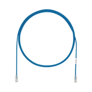 PANDUIT UTP28X7MBU Cable de Parcheo UTP Cat6A, CM/LSZH, Diámetro Reducido (28AWG), Color Azul, 7 metros