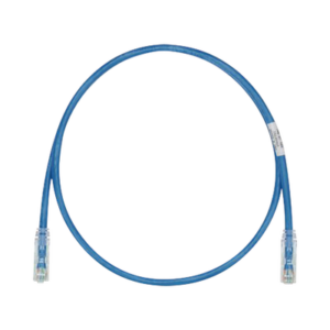 PANDUIT UTPSPL1MBUY Cable de Parcheo TX6, UTP Cat6, 24 AWG, LSZH, Color Azul, 1 metro