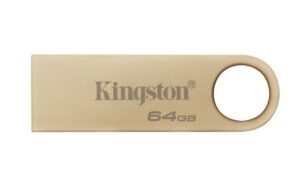 Memoria USB Kingston Technology DataTraveler SE9 G3 unidad flash USB 64 GB USB tipo A 3.2 Gen 1 (3.1 Gen 1) Oro