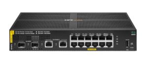 Switch Hewlett Packard Enterprise HPE Aruba Networking CX 6000 12G Class4 PoE 2G/2SFP 139W Switch