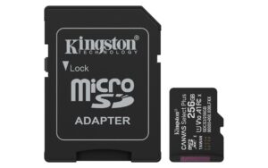 Memoria Kingston Technology Canvas Select Plus Gen3 256 GB MicroSDXC UHS-I Clase 10
