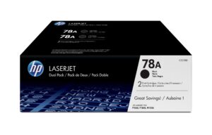 Tóner HP Paquete de 2 cartuchos originales de tóner negro 78A LaserJet