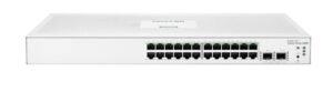 Switch Hewlett Packard Enterprise HPE Aruba Networking Networking Instant On Switch 24p Gigabit 2p SFP 1830