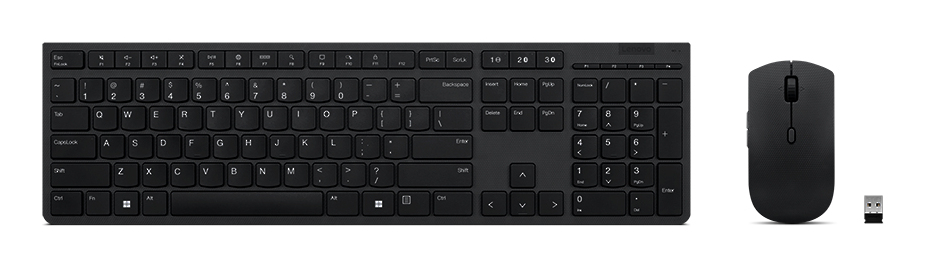 Lenovo 4X31K03934 teclado Ratón incluido Oficina RF inalámbrico + bluetooth Español Gris