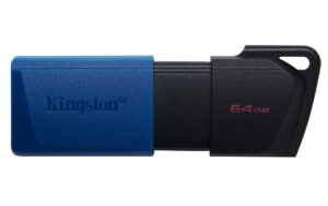 Memoria USB Kingston Technology DataTraveler Exodia M unidad flash USB 64 GB USB tipo A 3.2 Gen 1 (3.1 Gen 1) Negro, Azul