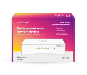 Switch Hewlett Packard Enterprise HPE Aruba Networking Networking Instant On Switch 8p Gigabit 1430
