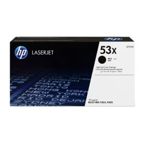 Tóner HP Cartucho original de tóner negro de alto rendimiento 53X LaserJet