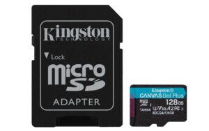 Memoria Kingston Technology Canvas Go! Plus 128 GB MicroSD UHS-I Clase 10