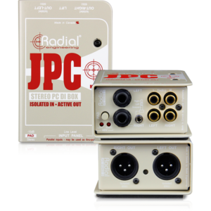 Caja Directa Radial Jpc Activa Para PC