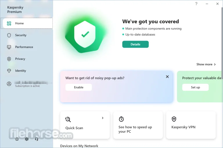 kasperskypremiumscreenshot01 JFM Technology