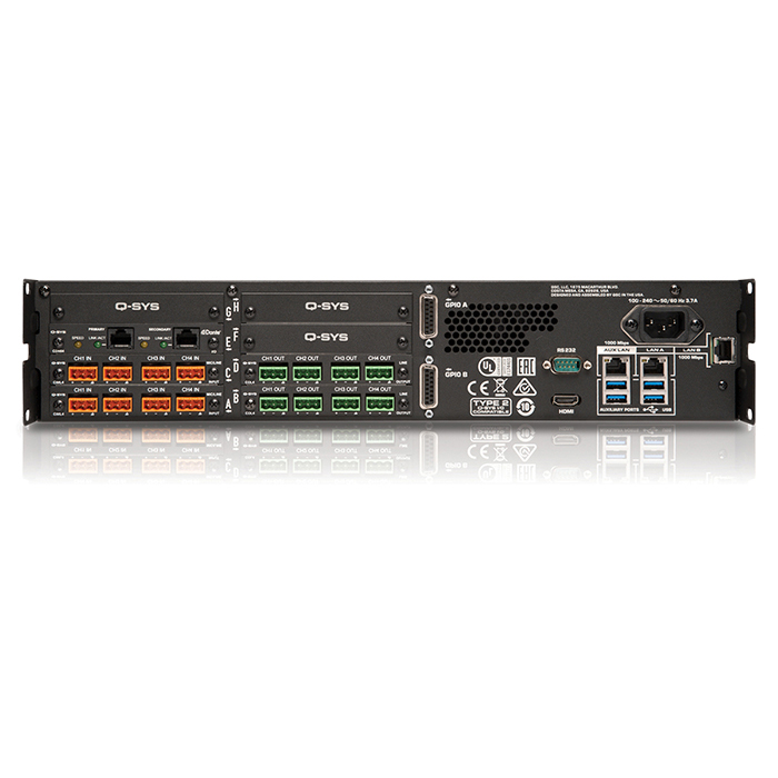 Procesador Modular Qsc Core 510I vista 2 JFM Technology Procesador modular qsc core 510i vista 2