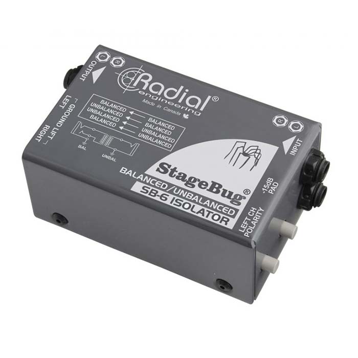 Aislador Pasivo Radial Estereo Serie SB JFM Technology Aislador Pasivo Radial Estereo Serie SB