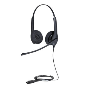 Audífono Jabra Biz 1500 Auriculares Alámbrico Diadema Oficina/Centro de llamadas Negro