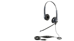 Audífono Jabra GN2000 Auriculares Alámbrico Oficina/Centro de llamadas Negro