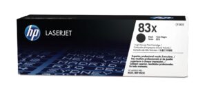 Tóner HP Cartucho de tóner negro de alto rendimiento 83X LaserJet original