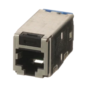 PANDUIT SKJ6X88BL-C Paquete de 100 unidades del Jack Cat 6A blindado keystone color negro