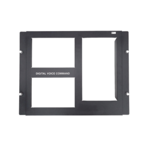 NOTIFIER DPA-2B Placa de 2 Fila para DVC / Color Negro