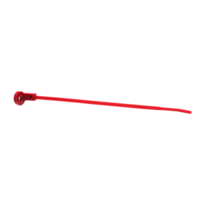 SAFE FIRE DETECTION INC. RG-1116C Amarre Universal RedGear de un sólo Bucle para Sujetar Cable de Detección Lineal de Calor (LHD) / Orificio para Fijar con Tornillo / Resistente al Fuego / Paquete con 100 Piezas