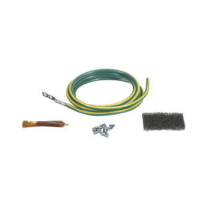 PANDUIT RGREJ696Y Jumper para conexión de Gabinete o Rack de telecomunicaciones a barra de tierra física, 6 AWG, 2.44m de largo