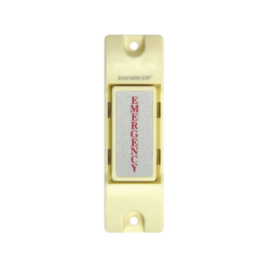 ENFORCER SECOLARM SS-075CQ Botón de Emergencia / Contacto Momentáneo / Normalmente Abierto y Normalmente Cerrado