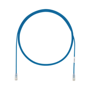 PANDUIT UTP28X7BU Cable de Parcheo UTP Cat6A, CM/LSZH, Diámetro Reducido (28AWG), Color Azul, 7ft