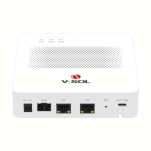 V-SOL V1600GS-R Mini OLT de 1 puerto GPON con 3 puertos Uplink (2 puertos Gigabit Ethernet + 1 puerto SFP/SFP+) , hasta 64 ONT/ONU