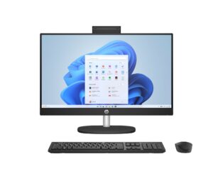 Computador de Escritorio HP 24-cr0351la Intel® Core™ i5 i5-1335U 60,5 cm (23.8″) 1920 x 1080 Pixeles PC todo en uno 8 GB DDR4-SDRAM 512 GB SSD FreeDOS Wi-Fi 6 (802.11ax) Negro