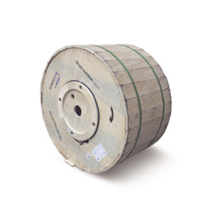 LINKEDPRO BY FIBERHOME MINI-ADSS-24C/4KM Carrete de 4 km de Fibra Óptica Aérea Mini ADSS (ASU) G.652D, Monomodo de 24 Hilos, Exterior, Span 80, Loose Tube