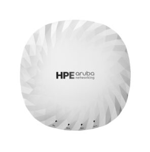 Hewlett Packard Enterprise HPE Aruba Networking AP-725 (RW) Tri Radio 2×2 Wi-Fi 7 Internal Antennas Campus Access Point 4700 Mbit/s Blanco Energía sobre Ethernet (PoE)
