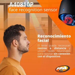 Sensor de Reconocimiento Facial PPA para Control de Acceso A40810P 1 JFM Technology Sensor de reconocimiento facial ppa para control de acceso a40810p