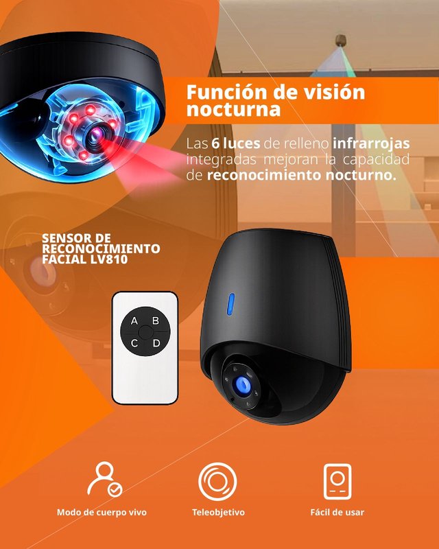 Sensor de Reconocimiento Facial PPA para Control de Acceso A40810P 2 JFM Technology Sensor de reconocimiento facial ppa para control de acceso a40810p