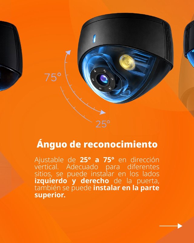 Sensor de Reconocimiento Facial PPA para Control de Acceso A40810P 3 JFM Technology Sensor de reconocimiento facial ppa para control de acceso a40810p