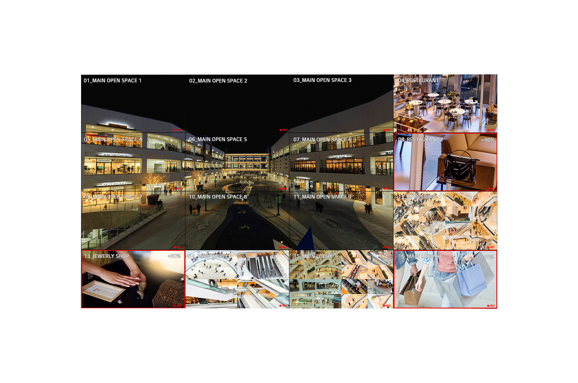 LG Video Wall VSH7J LED gran formato JFM Technology Video wall lg serie vsh7j led gran formato instalacion corporativa