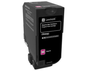 Tóner Lexmark 84C4HM0 cartucho de tóner 1 pieza(s) Original Magenta